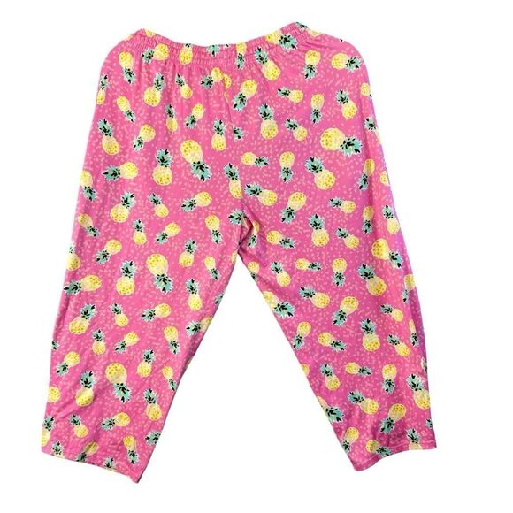 🍍Set! Small Cuddle Duds summer Short Sleeve Top
Cropped Pant 2-Pc Pajama set - Picture 7 of 14